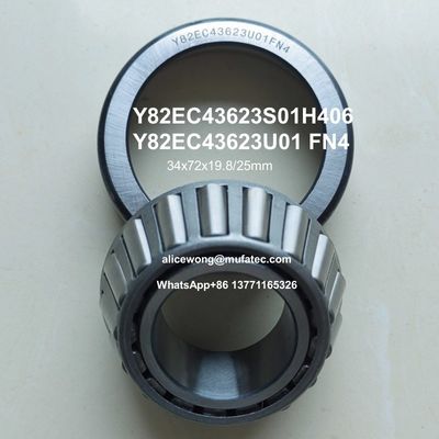 Y82EC43623S01H406/Y82EC43623U01FN4 Inch Taper Roller Bearings 34x72x19.8/25mm For Benz Benz GLC260 GLC300 GLC/X253 W205 front differential