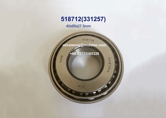 518712 331257 automotive bearings taper roller bearings 40*95*27.5mm