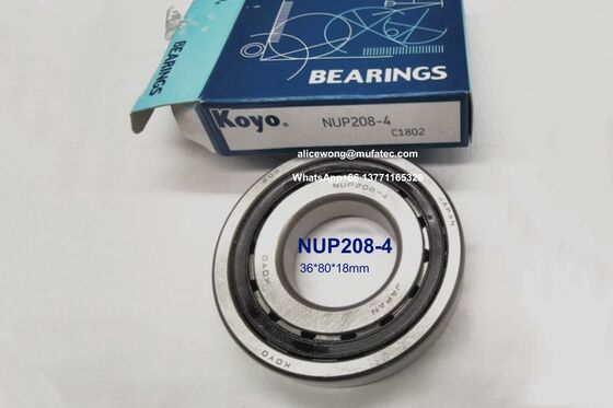 NUP208-4 auto gearbox bearings 36x80x18mm needle roller bearings