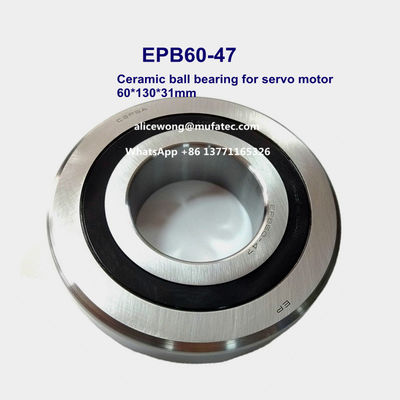 EPB60-47 C3P5 cuscinetti a sfera in ceramica ad alta velocità per servomotori
