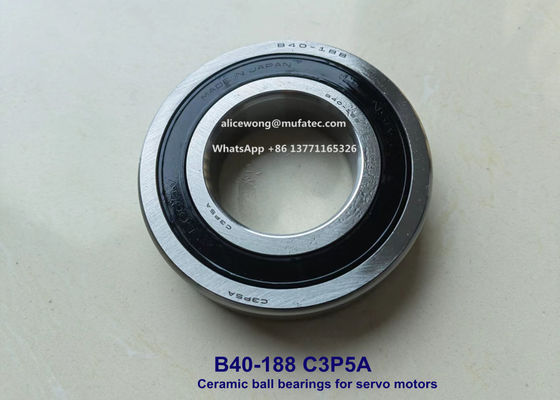 B40-188 C3P5A motori servomotori ibridi a sfera in ceramica con cuscinetto ad alta velocità 40*80*18 mm