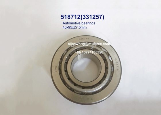 518712 2331257 cuscinetti per autoveicoli cuscinetti a rulli conici 40*95*27,5 mm
