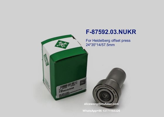 F-87592.03.NUKR F-87592 03 NUKR Heidelberg cuscinetti della stampa offset cuscinetti dei seguaci delle camme 24*35*14/57.5mm