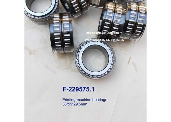 F-229575.1 F-229575 cuscinetti per macchine da stampa cuscinetti a rulli cilindrici a completo supporto 38*55*29,5 mm