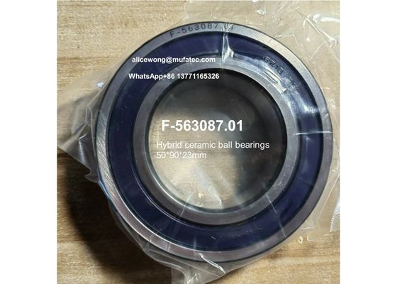 F-563087.01 cuscinetti a sfera in ceramica ad alta velocità cuscinetti servomotore 50*90*23mm