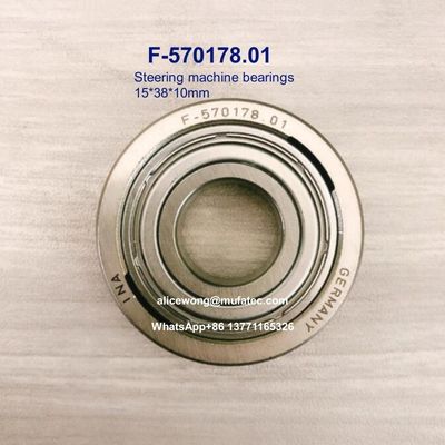 F-570178.01 F-570178 cuscinetti per volante per autoveicoli cuscinetti piatti sferici 15*38*10mm