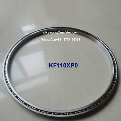 KF110XP0 Cuscinetti a sezione sottile 279.4x317.5x19.05mm Tipo di sigillo aperto, gabbia in ottone