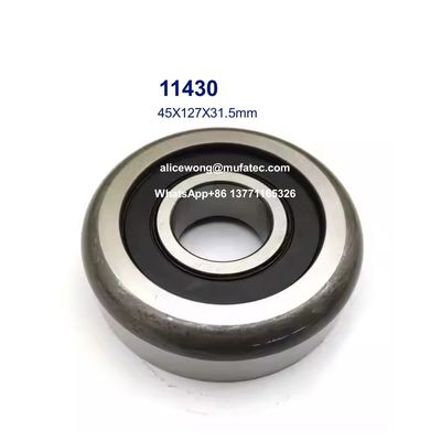 11430 Cuscinetti a rulli per carrelli elevatori a motore, ordinati per dimensioni 45X127X31,5 mm