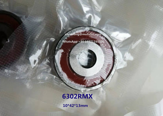 6302RMX puleggia a pareggio per motori di auto con cuscinetto a sfera non standard con cuscinetto a sfera 10*42*13 mm